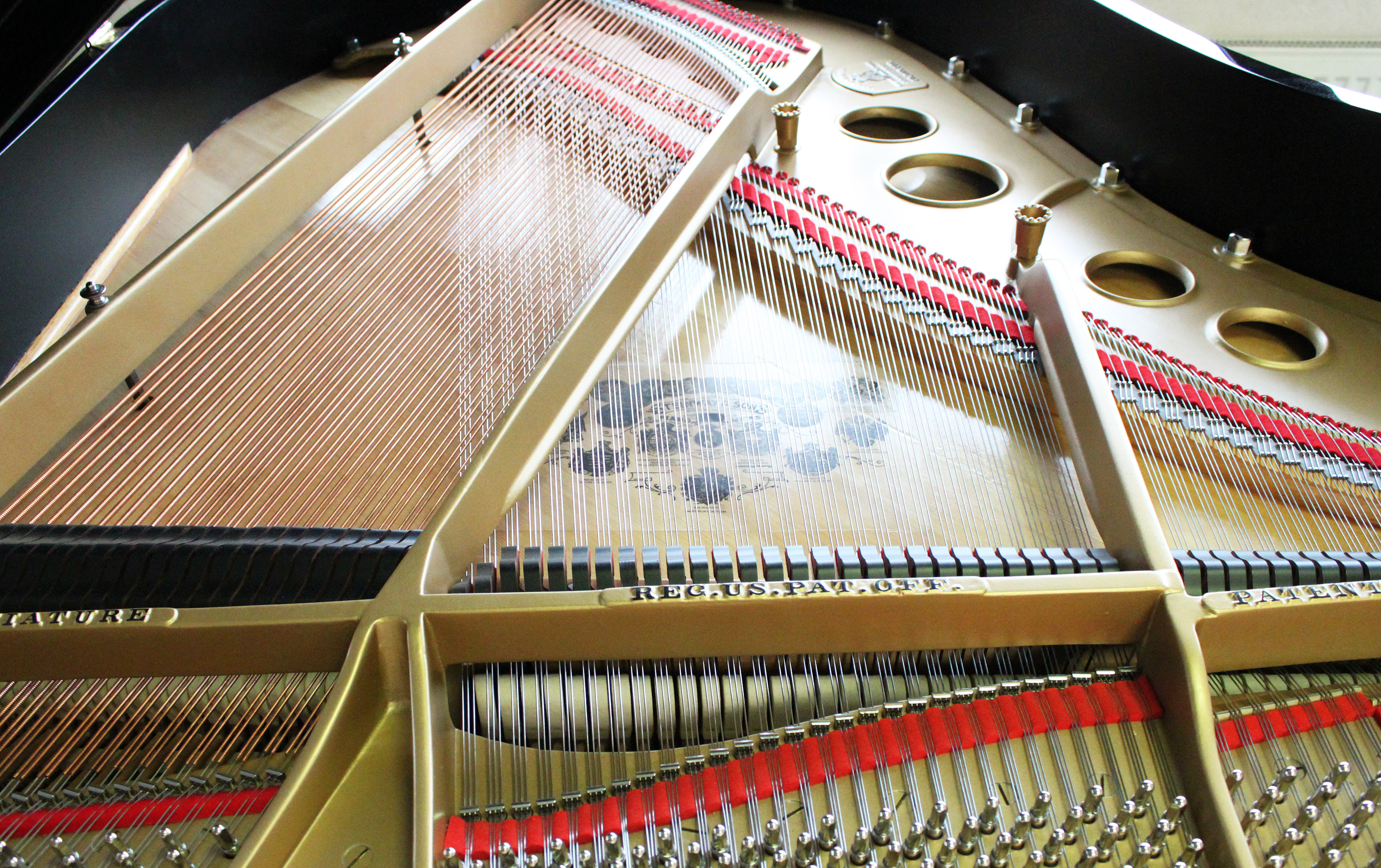 Рама, струны, дека, клеймо